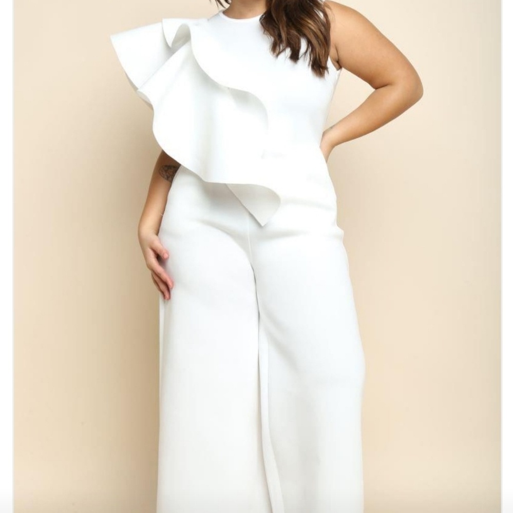 White jumpsuit